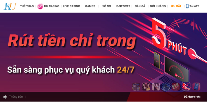 rút tiền kubet