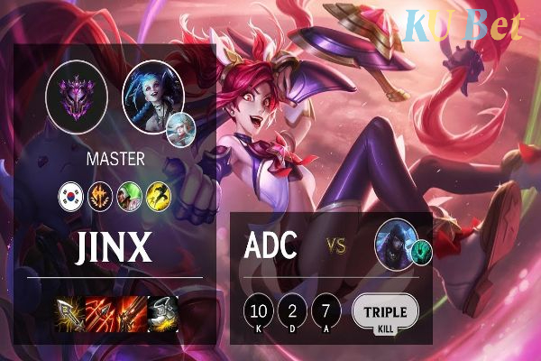 Tốc Biến và Hồi Máu là hai phép bổ trợ phù hợp cho Jinx