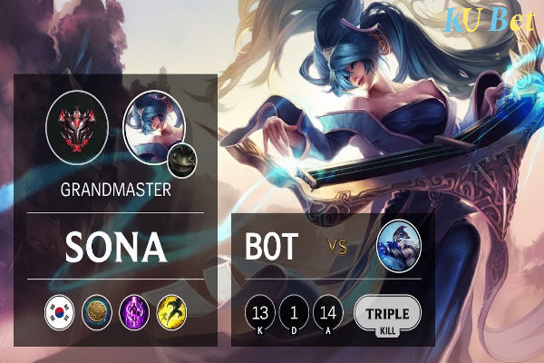 Sona combat cần nhất là phép bổ trợ