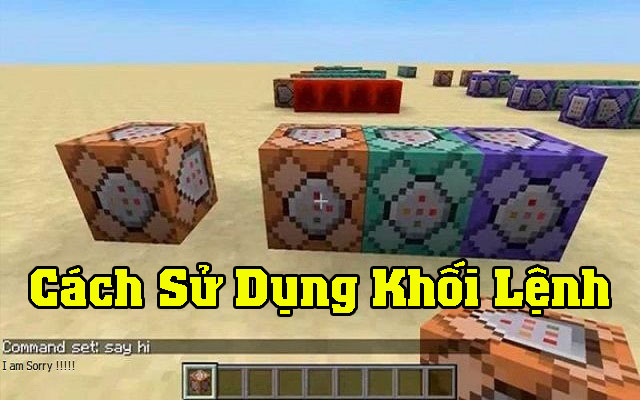 Sử dụng khối lệnh