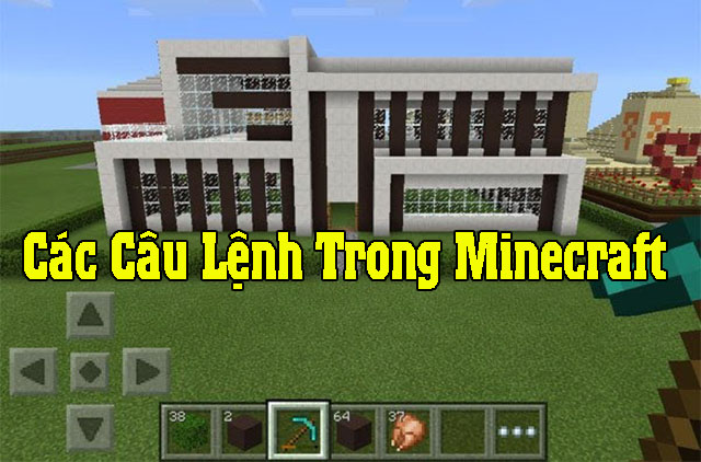 các câu lệnh trong Minecraft