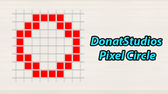 DonatStudios Pixel Circle / Oval Generator