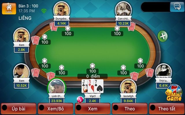 Quy tắc chơi có nét tương đồng với Poker