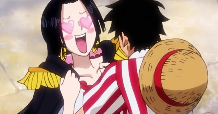 Boa Hancock yêu Luffy