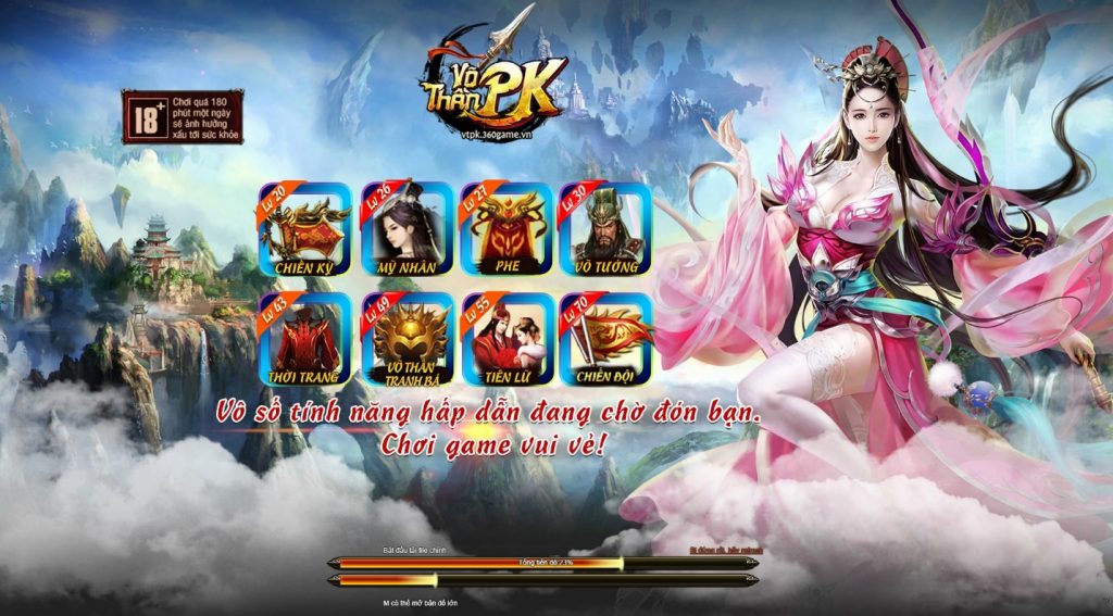 game võ thần pk