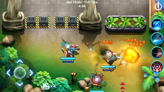 Game có nhiều loại xe tăng khác nhau