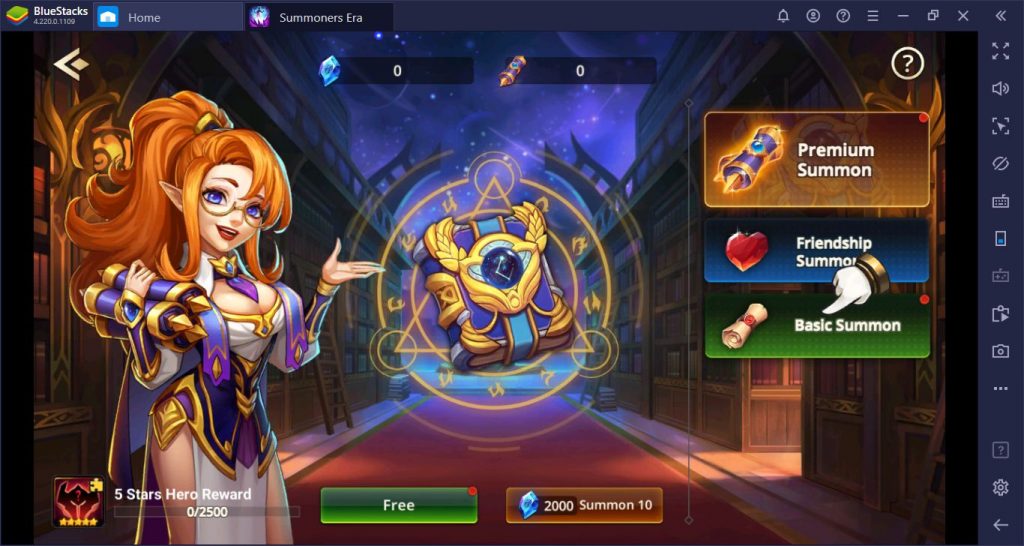 điểm nổi bật Summoners Era