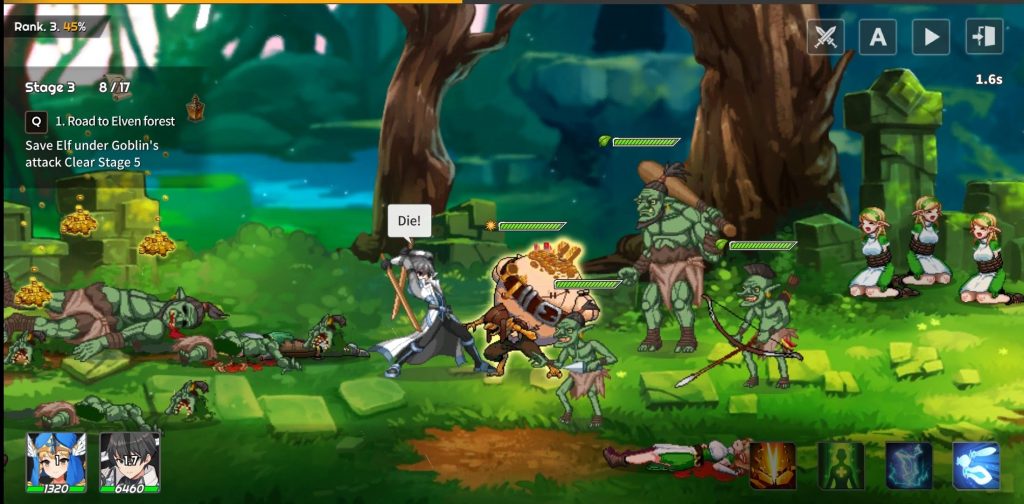 đồ họa game Sword Master Story