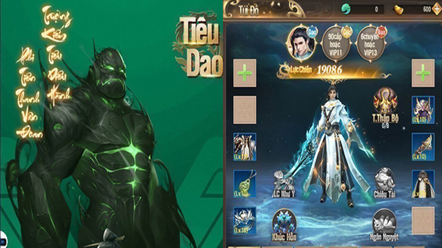 Hình ảnh môn phái Tiêu Dao trong Game