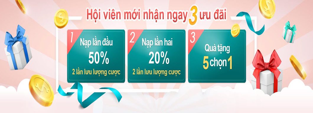 Ưu đãi khủng khi tham gia lần đầu